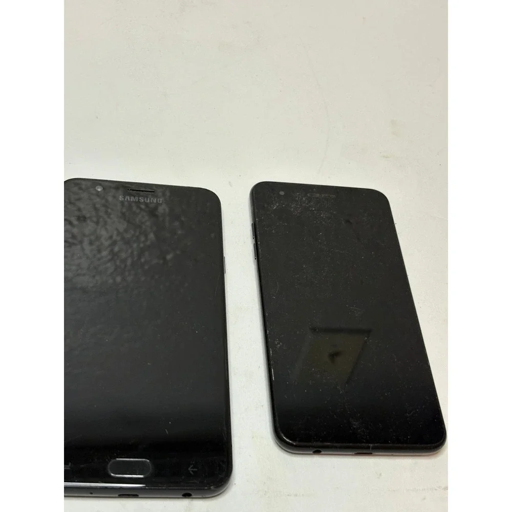 Lot of 5 Parts / Repair Devices: Apple iPad (Shattered Screen), Samsung Galaxy N
